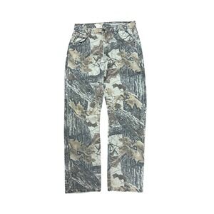 Vintage 80s Duxbak Men's Realtree Camo Straight Leg Jeans Size 34x34